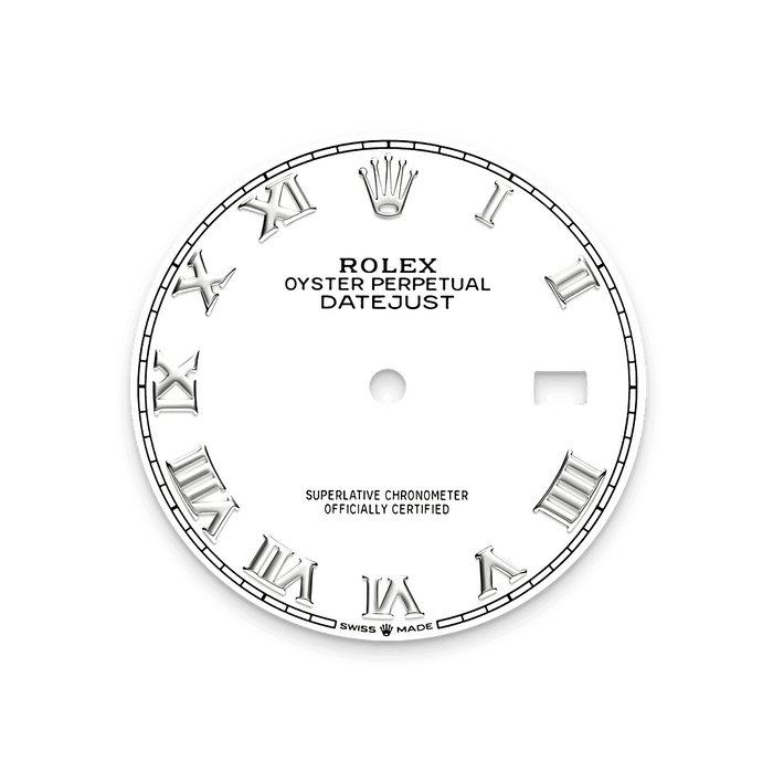 Rolex Stainless Steel Datejust - 36mm - White - Jubilee