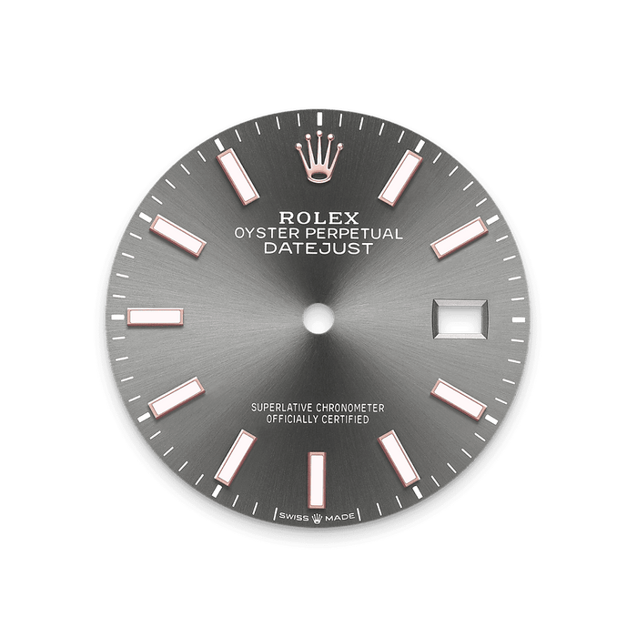 Rolex Two-Tone (RG/SS) Datejust - 36mm - Slate - Jubilee