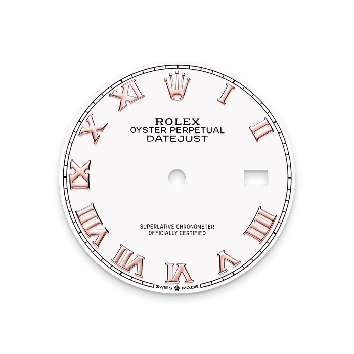 Rolex Two-Tone (RG/SS) Datejust - 36mm - White - Jubilee