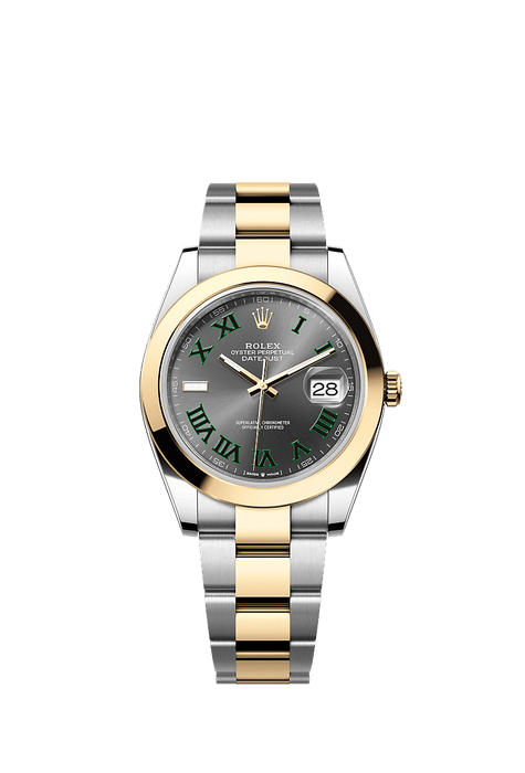 Rolex Two-Tone (YG/SS) Datejust - 41mm - Slate - Oyster