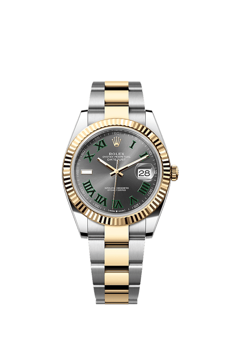 Rolex Two-Tone (YG/SS) Datejust - 41mm - Slate - Oyster