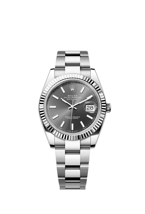 Rolex Stainless Steel Datejust - 41mm - Slate - Oyster