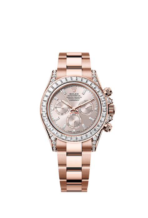 Rolex Rose Gold Daytona - 40mm - Sundust Diamond Dial