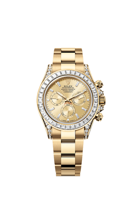 Rolex Yellow Gold Daytona - 40mm - Golden Diamond Dial