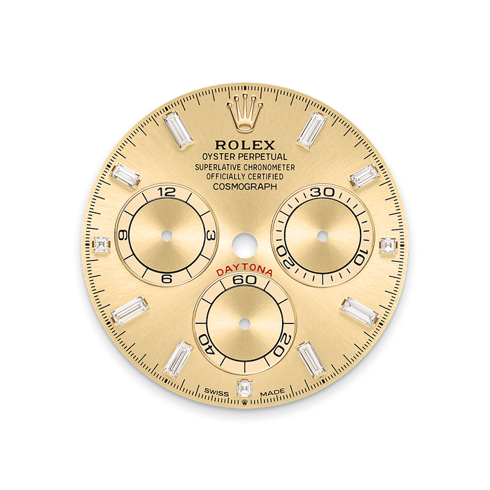 Rolex Yellow Gold Daytona - 40mm - Golden Diamond Dial