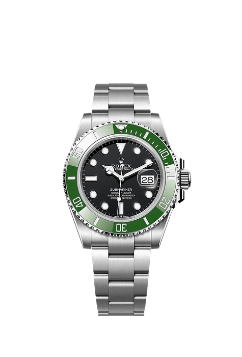 Rolex Stainless Steel Submariner with Date - 41mm - Black - Oyster