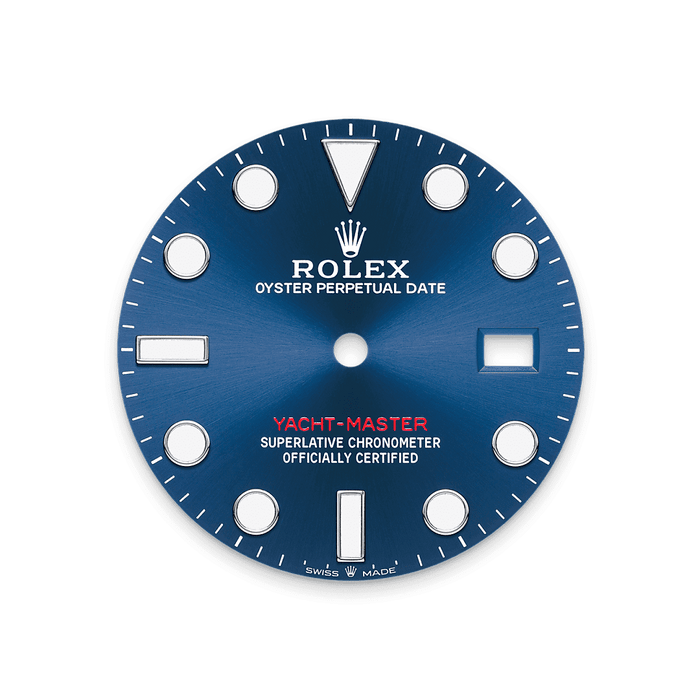 Rolex Stainless Steel Yatch-Master - 40mm - Bright blue