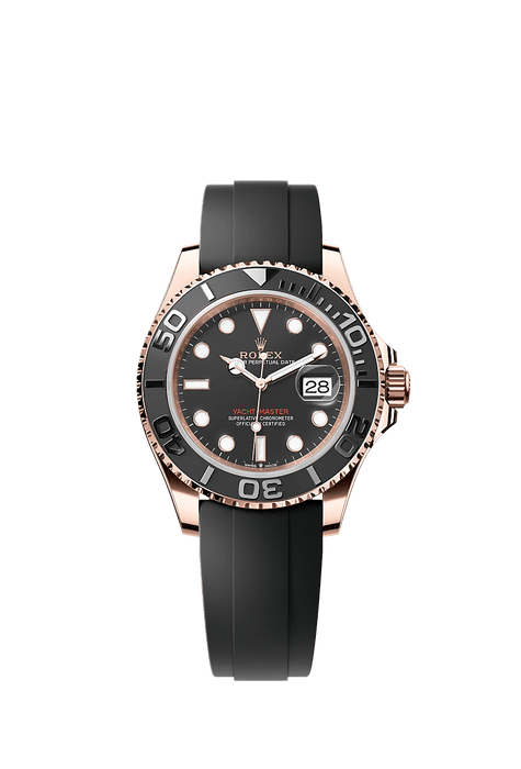 Rolex Rose Gold Yatch-Master - 40mm - Intense black