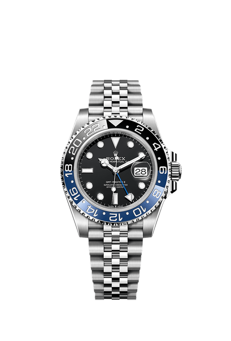 Rolex Stainless Steel GMT-Master II - 40mm - Black - Jubilee