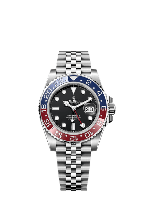 Rolex Stainless Steel GMT-Master II - 40mm - Black - Jubilee