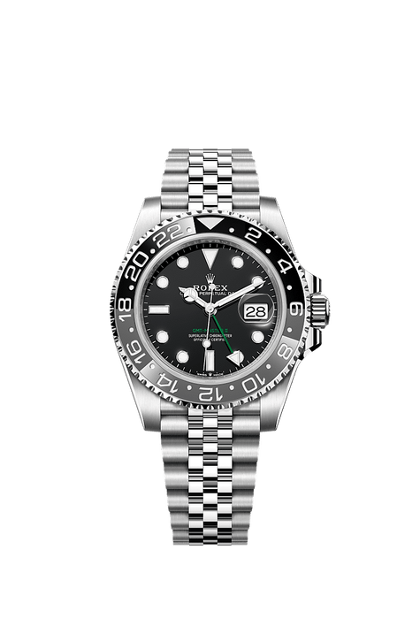 Rolex Stainless Steel GMT-Master II - 40mm - Black - Jubilee