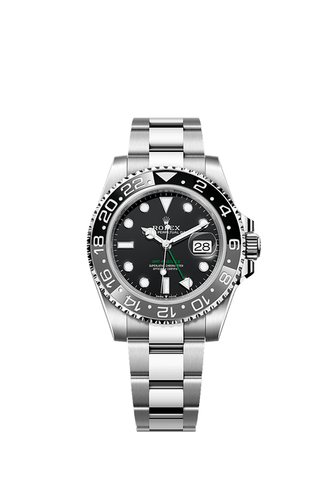 Rolex Stainless Steel GMT-Master II - 40mm - Black - Oyster