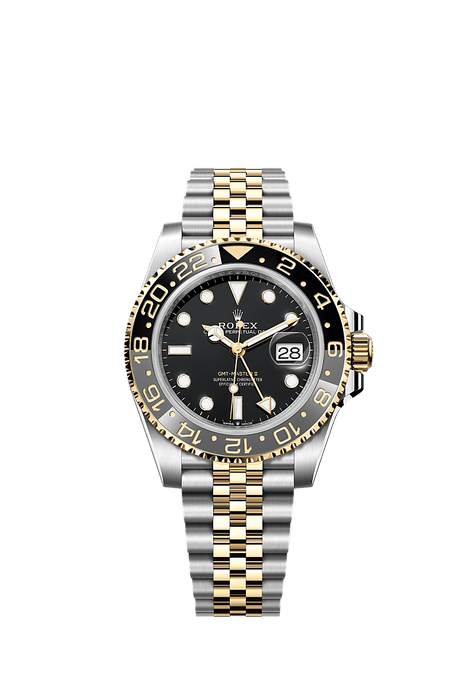 Rolex Two-Tone (YG/SS) GMT-Master II - 40mm - Black