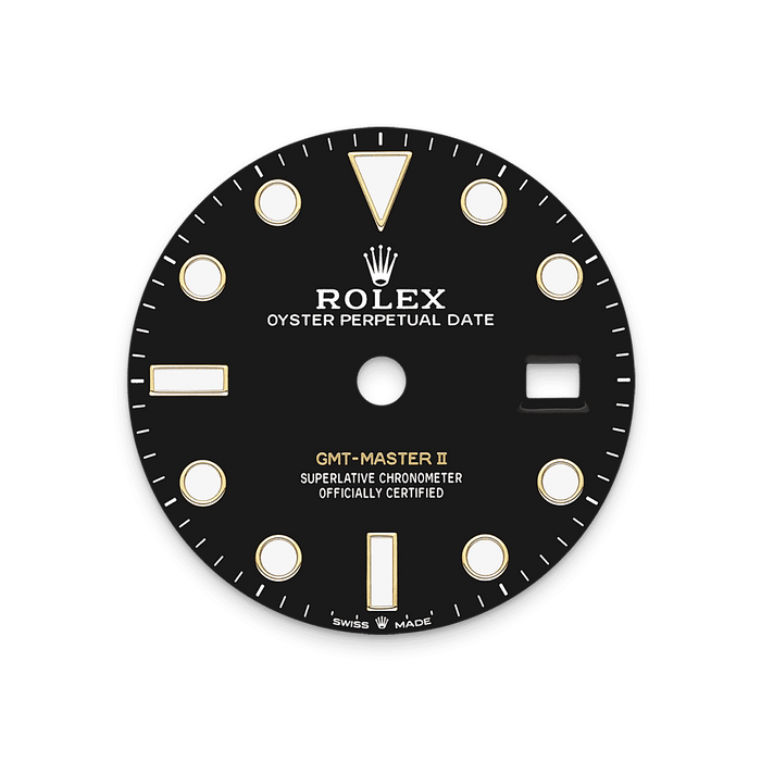 Rolex Two-Tone (YG/SS) GMT-Master II - 40mm - Black