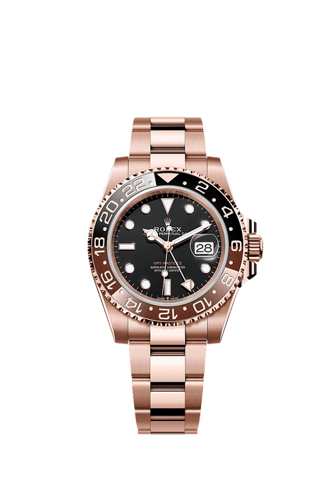 Rolex Rose Gold GMT-Master II - 40mm - Black