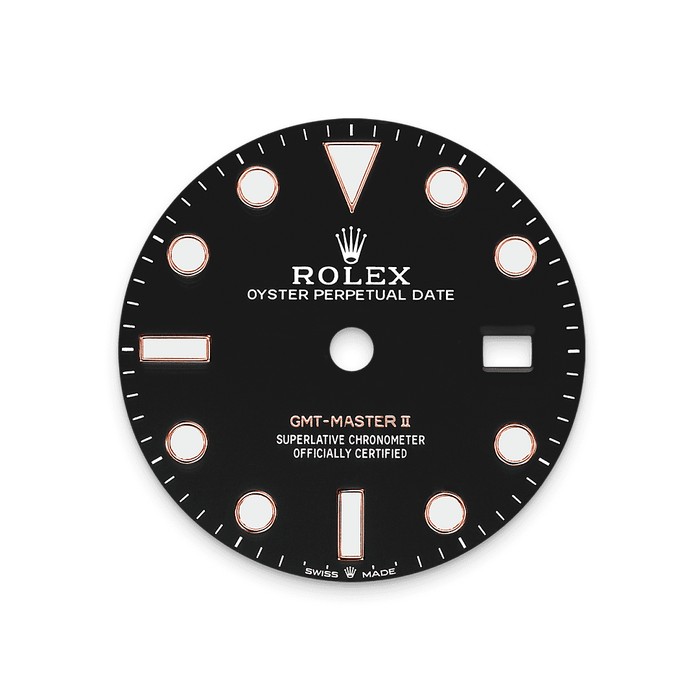 Rolex Rose Gold GMT-Master II - 40mm - Black