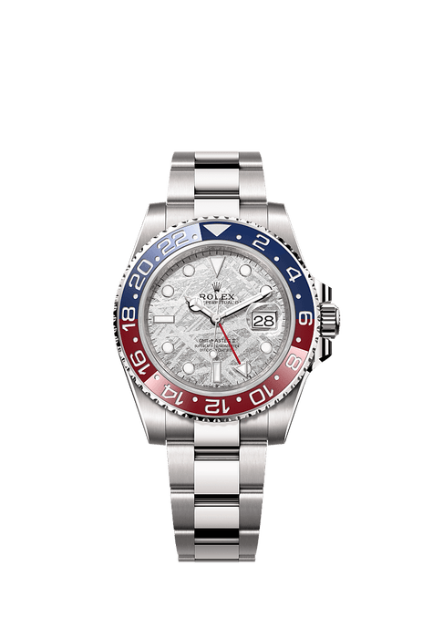 Rolex White Gold GMT-Master II - 40mm - Meteorite