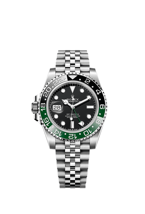 Rolex Stainless Steel GMT-Master II - 40mm - Black - Jubilee