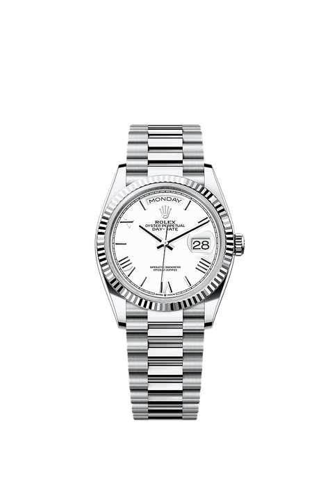 Rolex Platinum Day-Date - 36mm - White - President