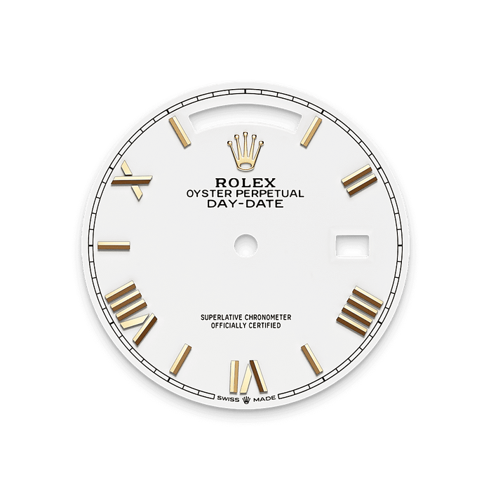 Rolex Yellow Gold Day-Date - 36mm - White - President