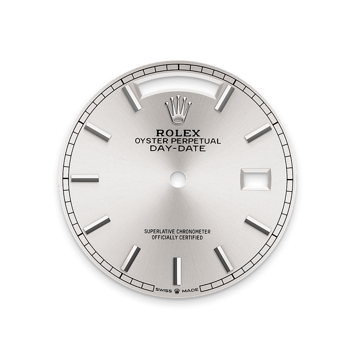 Rolex White Gold Day-Date - 36mm - Silver - President