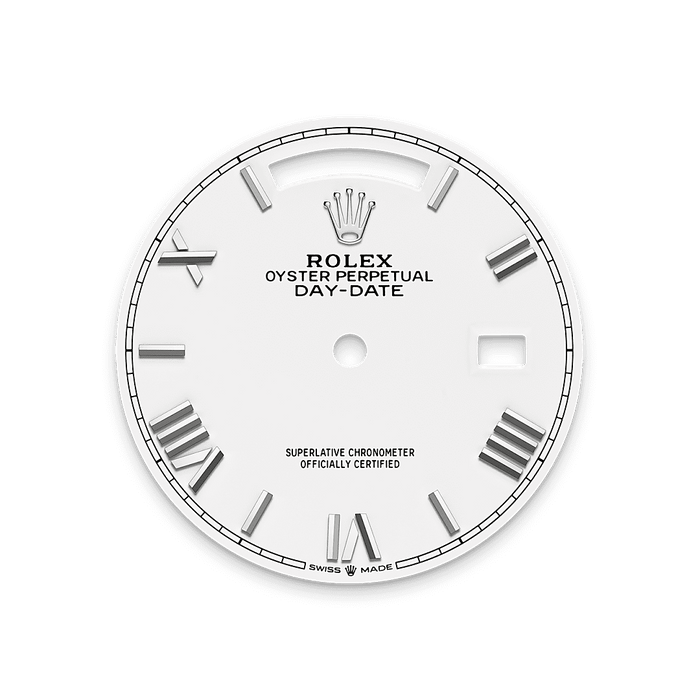 Rolex White Gold Day-Date - 36mm - White - President