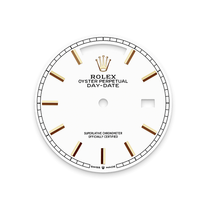 Rolex Yellow Gold Day-Date - 36mm - White - President