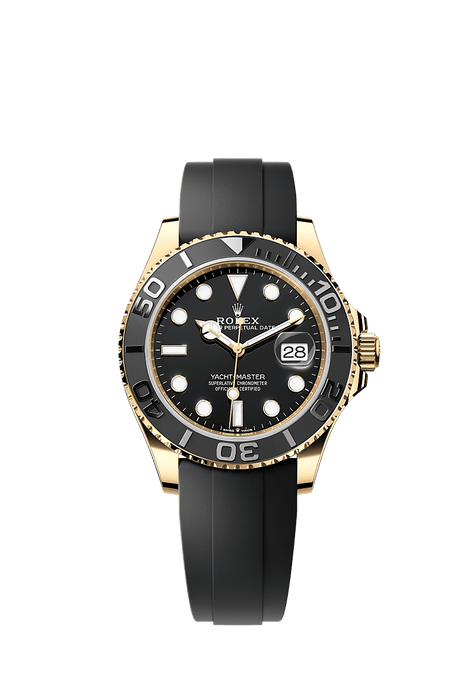 Rolex Yellow Gold Yatch-Master - 42mm - Black