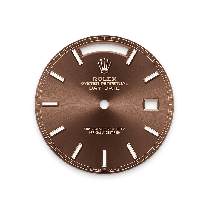 Rolex Rose Gold Day-Date - 40mm - Chocolate - President