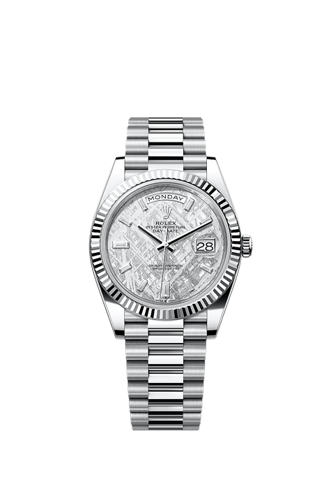 Rolex Platinum Day-Date - 40mm - Meteorite Diamond Dial - President