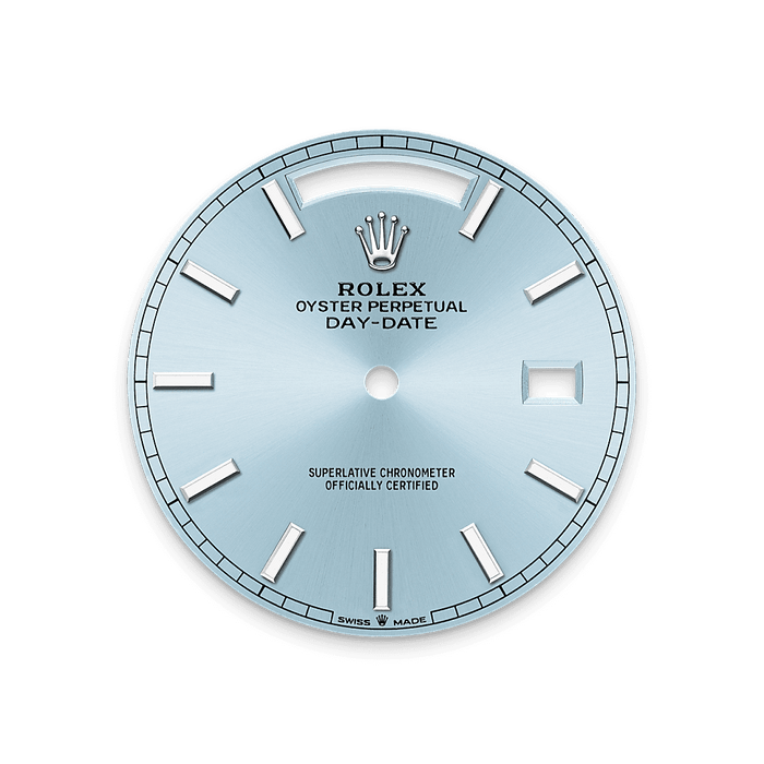 Rolex Platinum Day-Date - 40mm - Ice blue - President