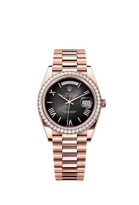 Rolex Rose Gold Day-Date - 40mm - Slate ombré - President