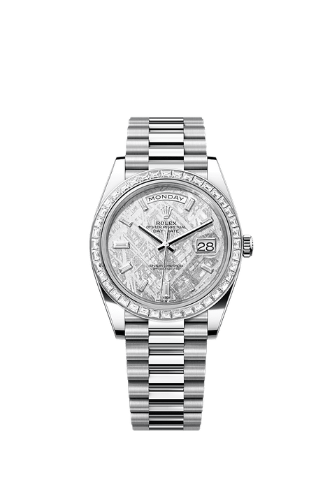 Rolex Platinum Day-Date - 40mm - Meteorite Diamond Dial - President