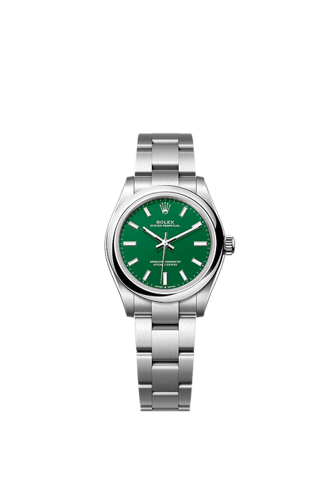 Rolex Stainless Steel Datejust - 31mm - Green