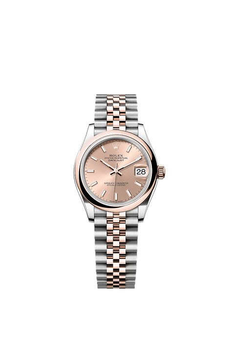 Rolex Two-Tone (RG/SS) Datejust - 31mm - Rosé-colour - Jubilee