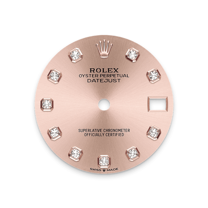 Rolex Two-Tone (RG/SS) Datejust - 31mm - Rosé-colour Diamond Dial - Jubilee