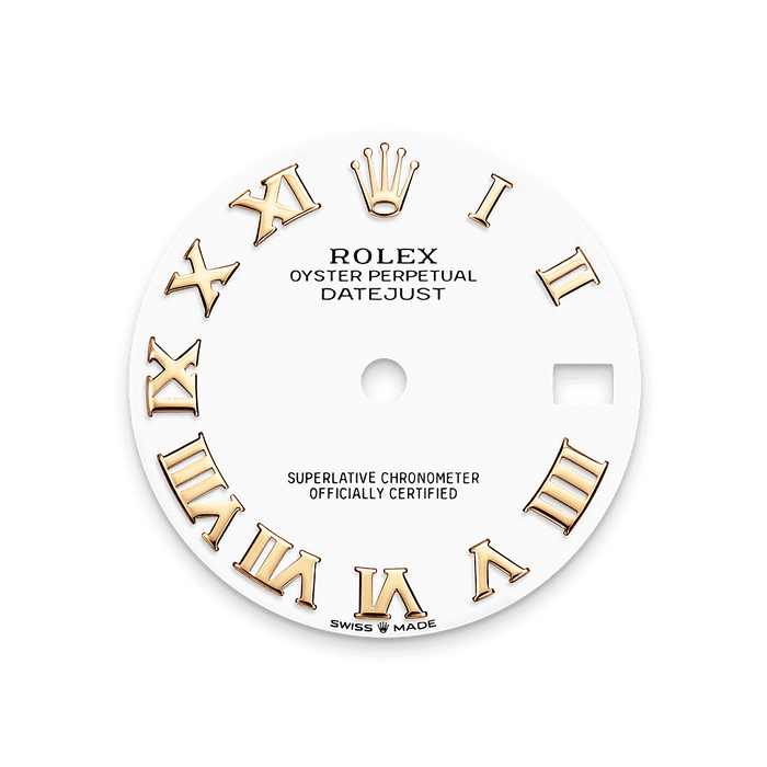 Rolex Two-Tone (YG/SS) Datejust - 31mm - White - Oyster