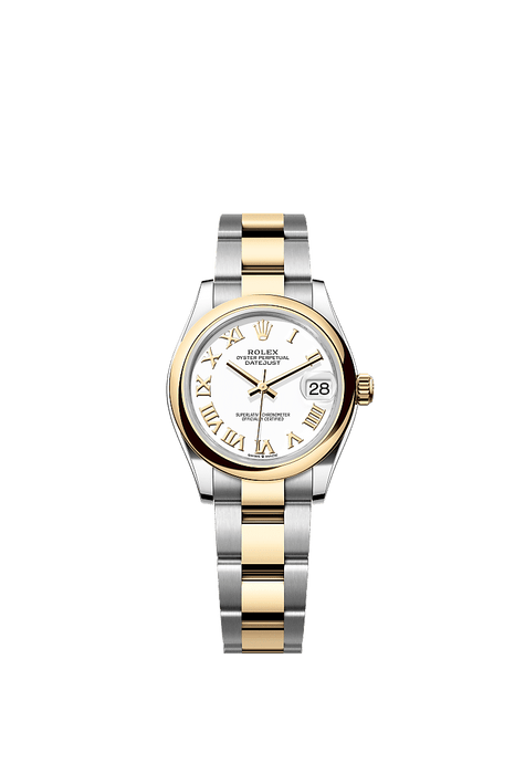 Rolex Two-Tone (YG/SS) Datejust - 31mm - White - Oyster