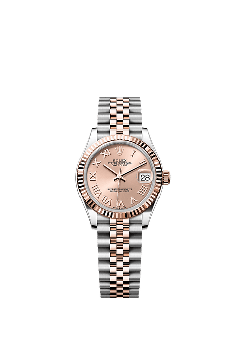 Rolex Two-Tone (RG/SS) Datejust - 31mm - Rosé-colour - Jubilee