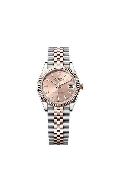 Rolex Two-Tone (RG/SS) Datejust - 31mm - Rosé-colour - Jubilee