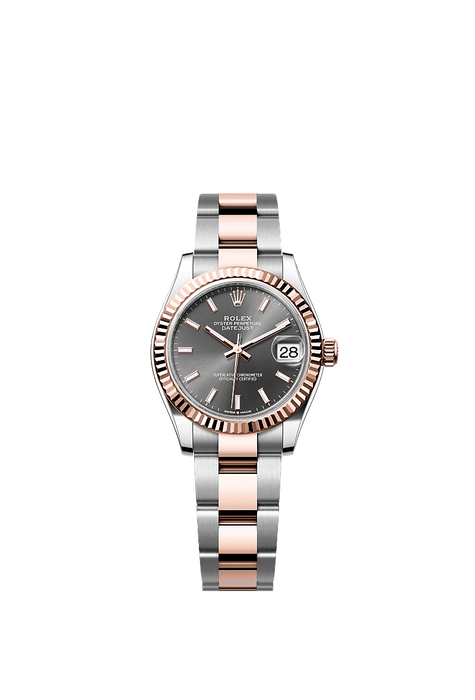 Rolex Two-Tone (RG/SS) Datejust - 31mm - Slate - Oyster