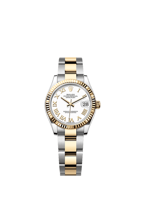 Rolex Two-Tone (YG/SS) Datejust - 31mm - White - Oyster