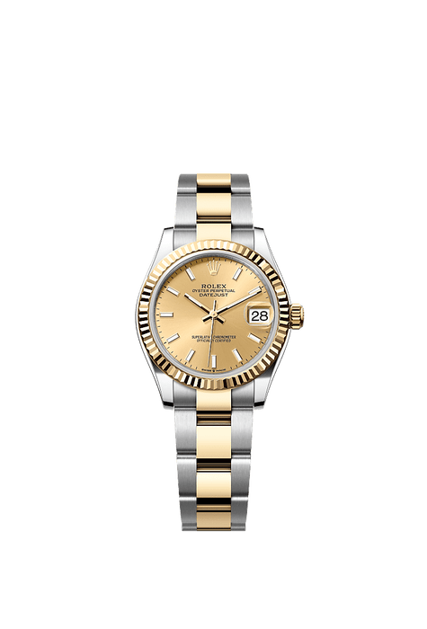 Rolex Two-Tone (YG/SS) Datejust - 31mm - Champagne-colour - Oyster