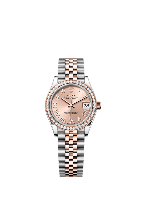 Rolex Two-Tone (RG/SS) Datejust - 31mm - Rosé-colour - Jubilee