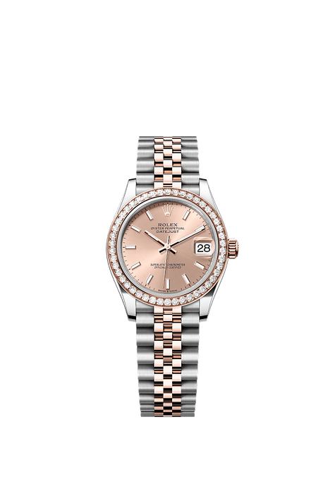 Rolex Two-Tone (RG/SS) Datejust - 31mm - Rosé-colour - Jubilee