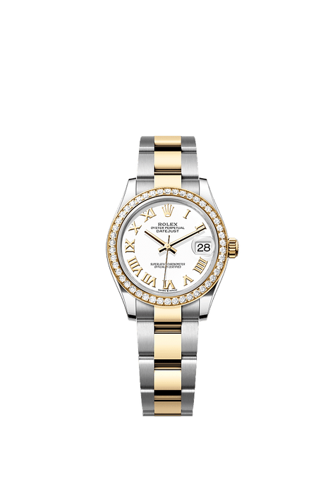 Rolex Two-Tone (YG/SS) Datejust - 31mm - White - Oyster