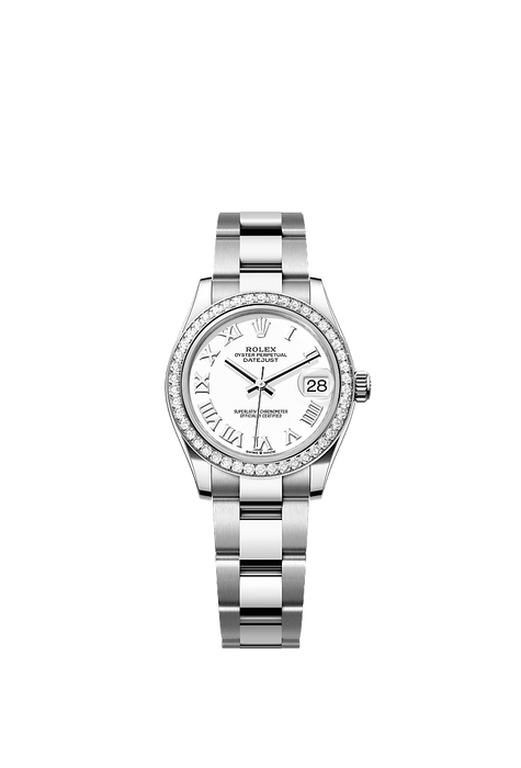 Rolex Stainless Steel Datejust - 31mm - White - Oyster