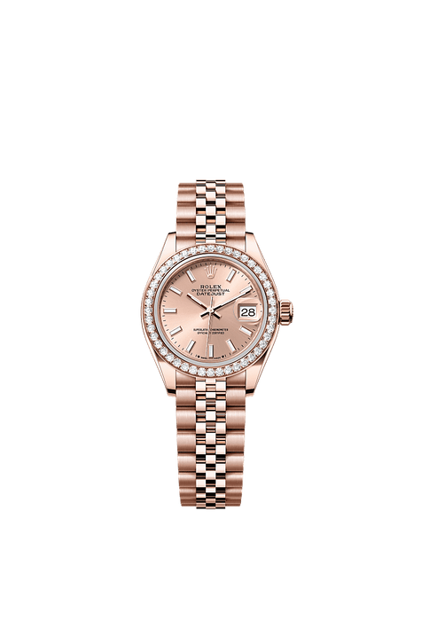 Rolex Rose Gold Datejust - 28mm - Rosé-colour - Jubilee