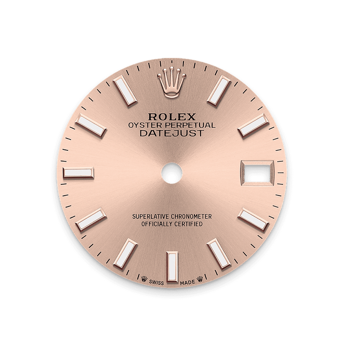 Rolex Two-Tone (RG/SS) Datejust - 28mm - Rosé-colour - Jubilee