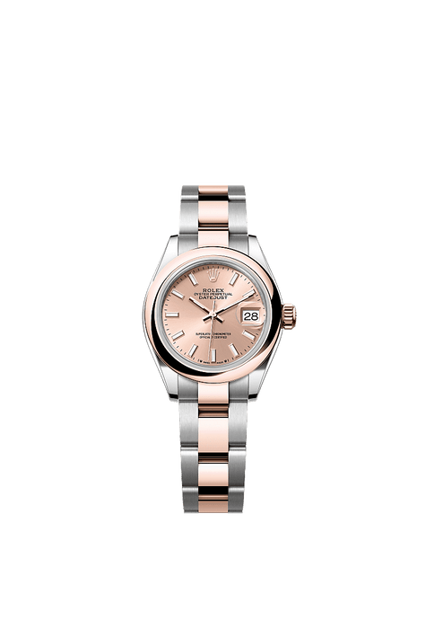 Rolex Two-Tone (RG/SS) Datejust - 28mm - Rosé-colour - Oyster